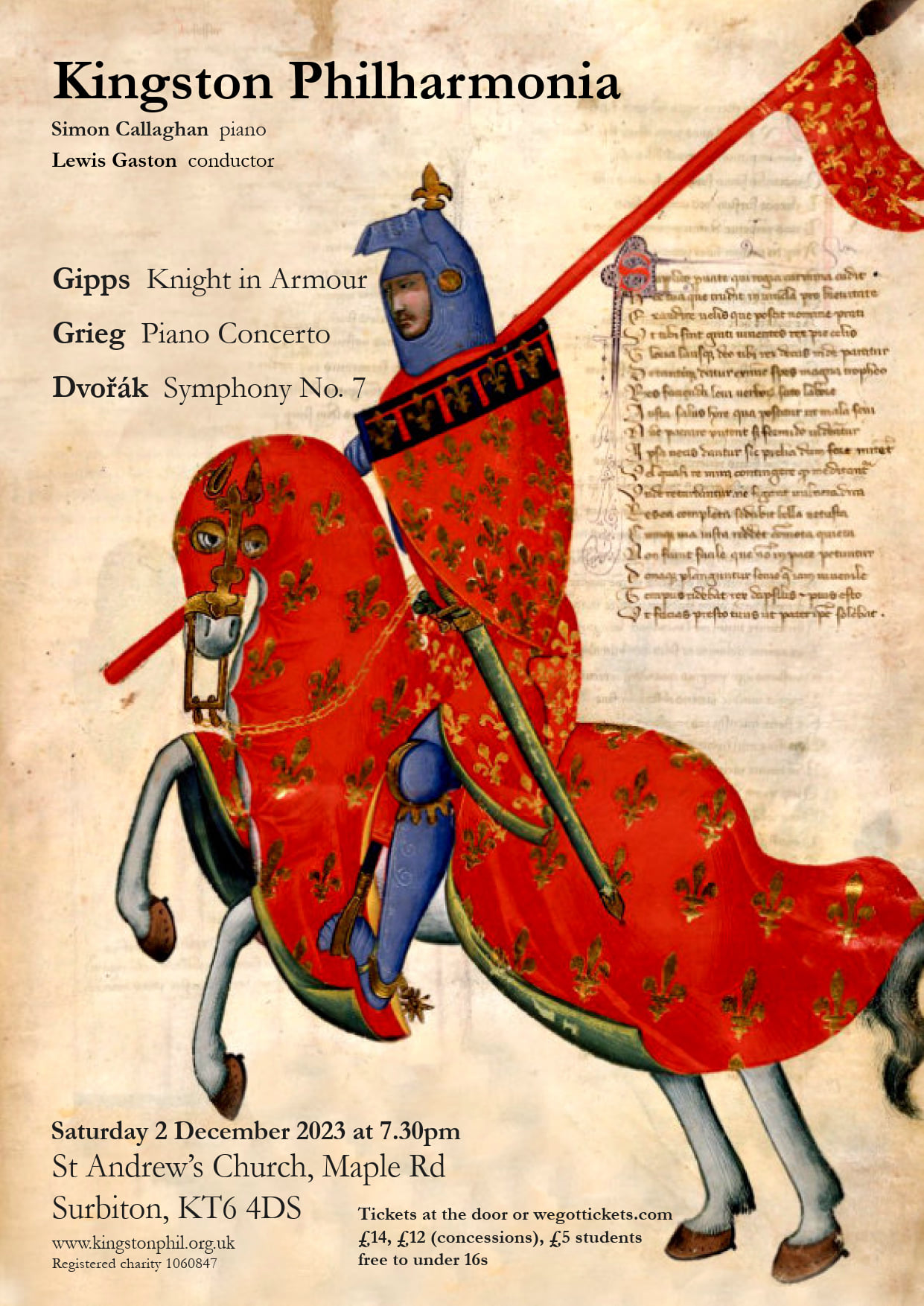 Concert poster